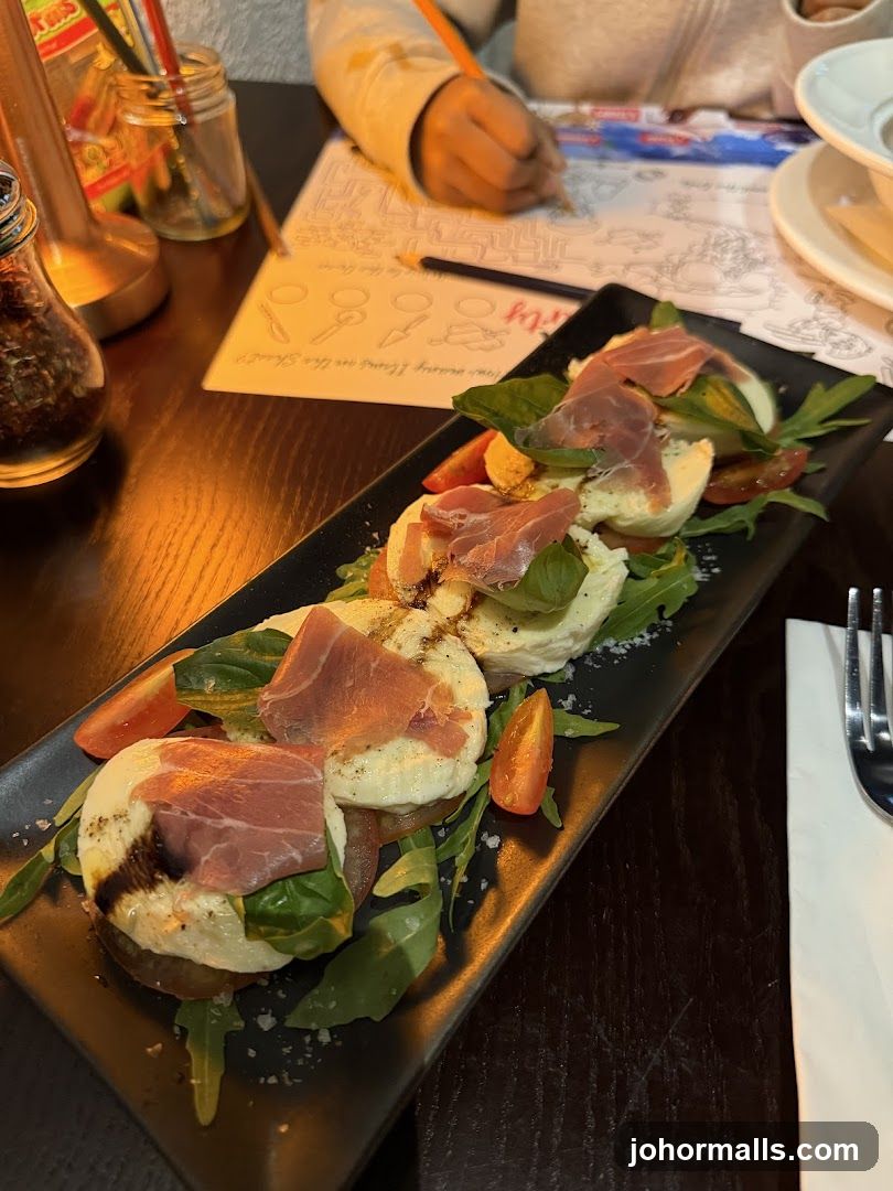 Caprese Salad with Prosciutto