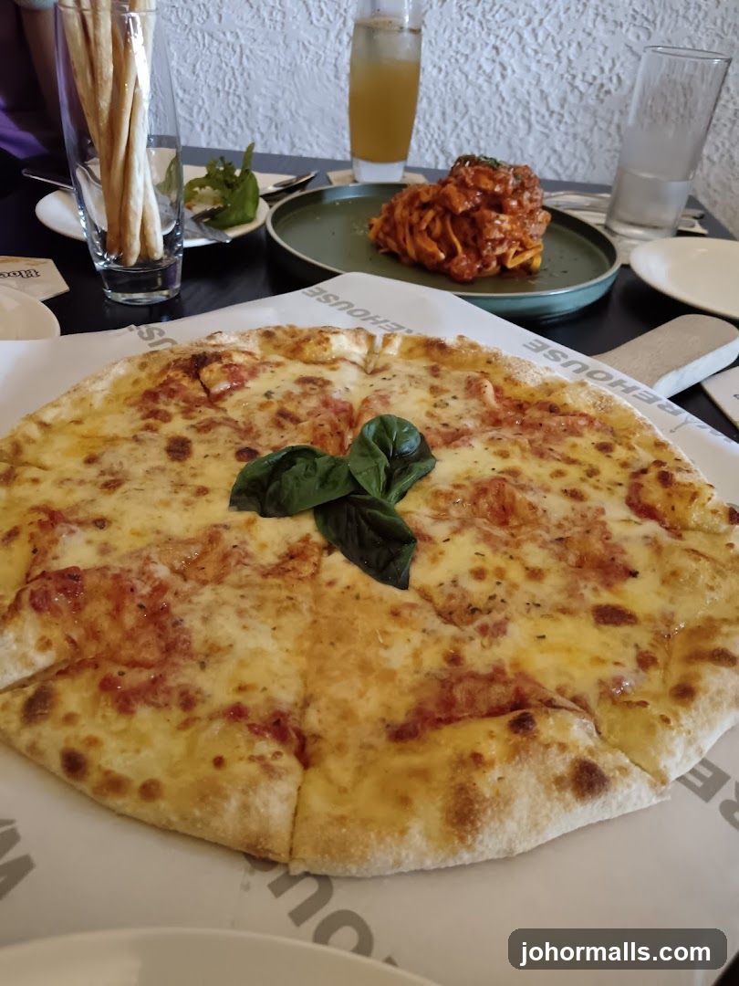 Pizza and Pasta Meal