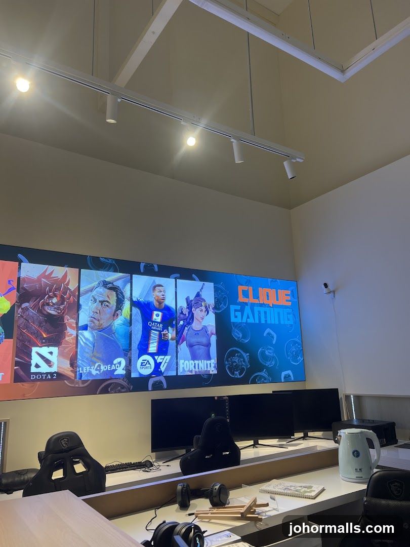 Gaming Center Display