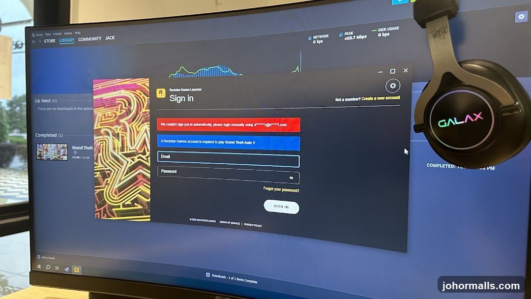 Rockstar Games Launcher Sign In