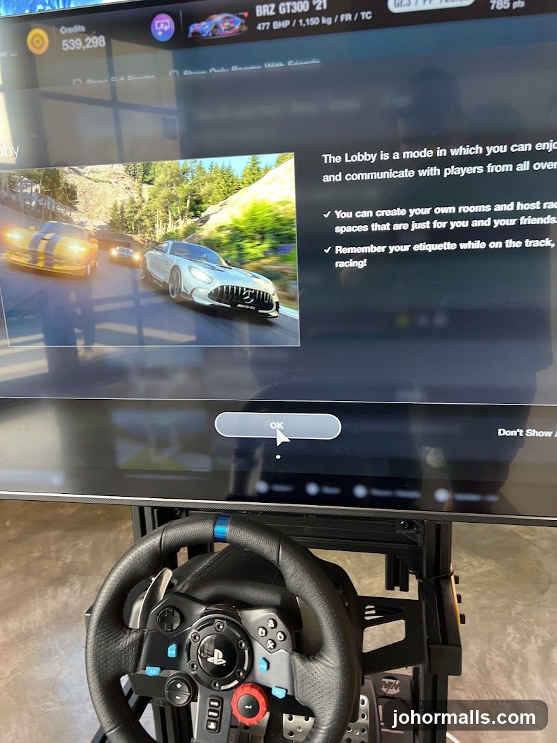 Racing Game Lobby