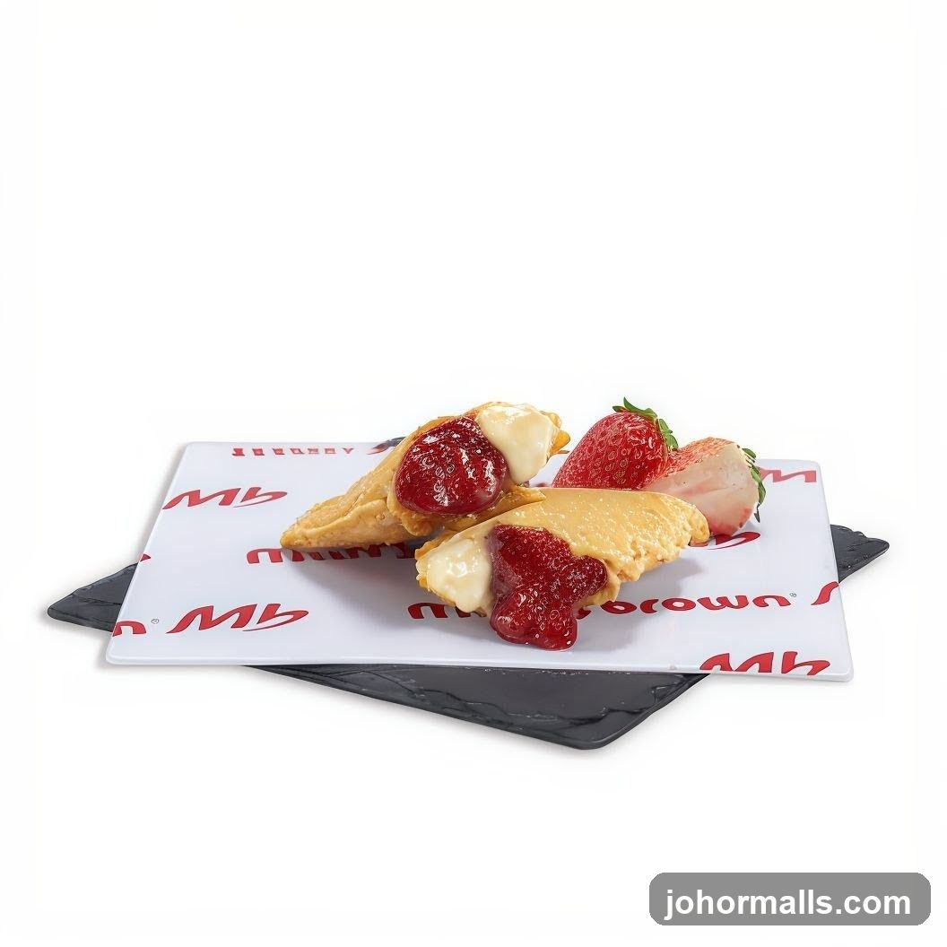 Strawberry Cream Pastries