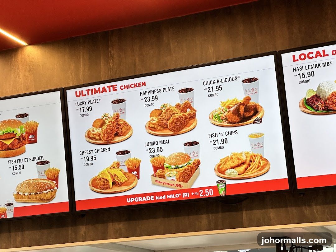 Ultimate Chicken Menu