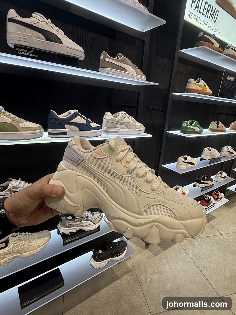 Puma Sneakers Display