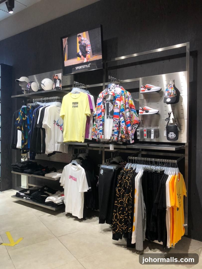 Puma Sportstyle Apparel Display