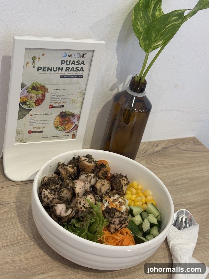 The Fish Bowl Menu