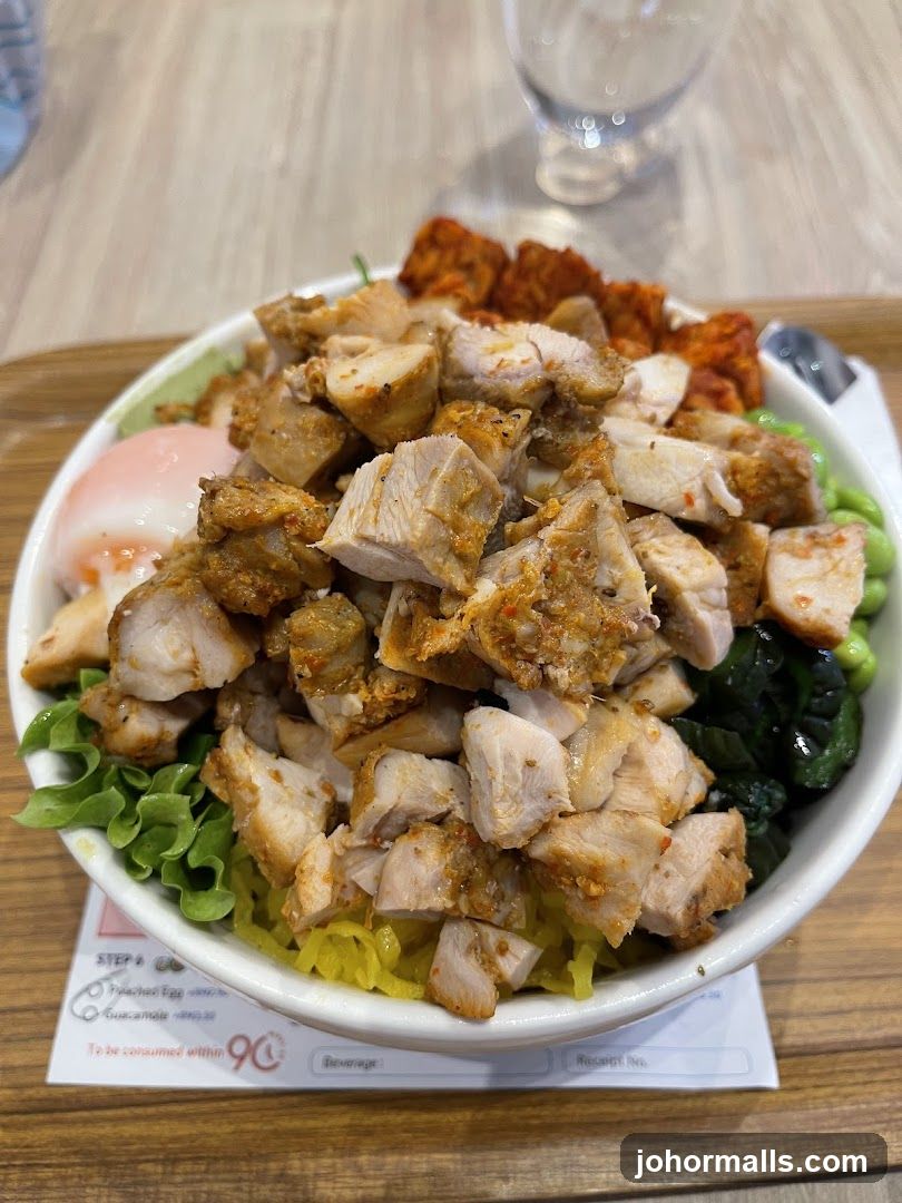 Chicken Poke Bowl
