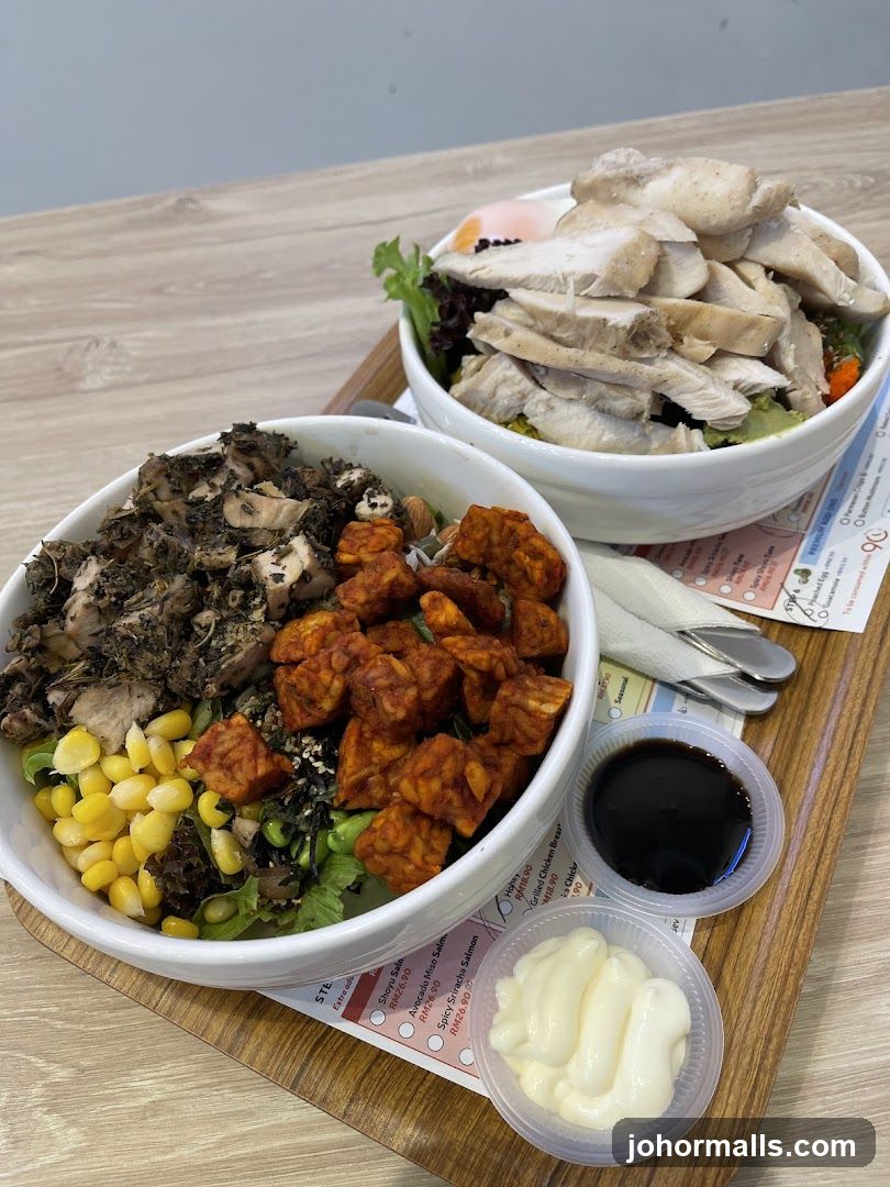 Two Salad Bowls