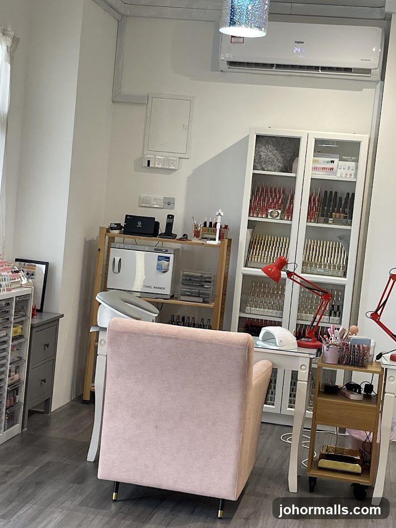 Nail Salon Interior