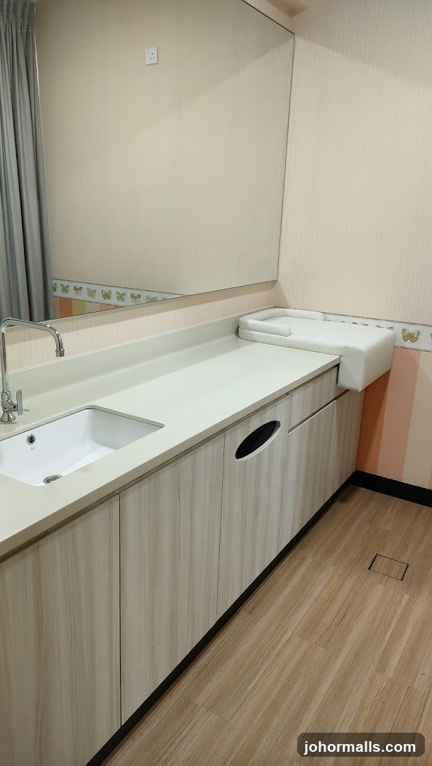 Baby changing station
