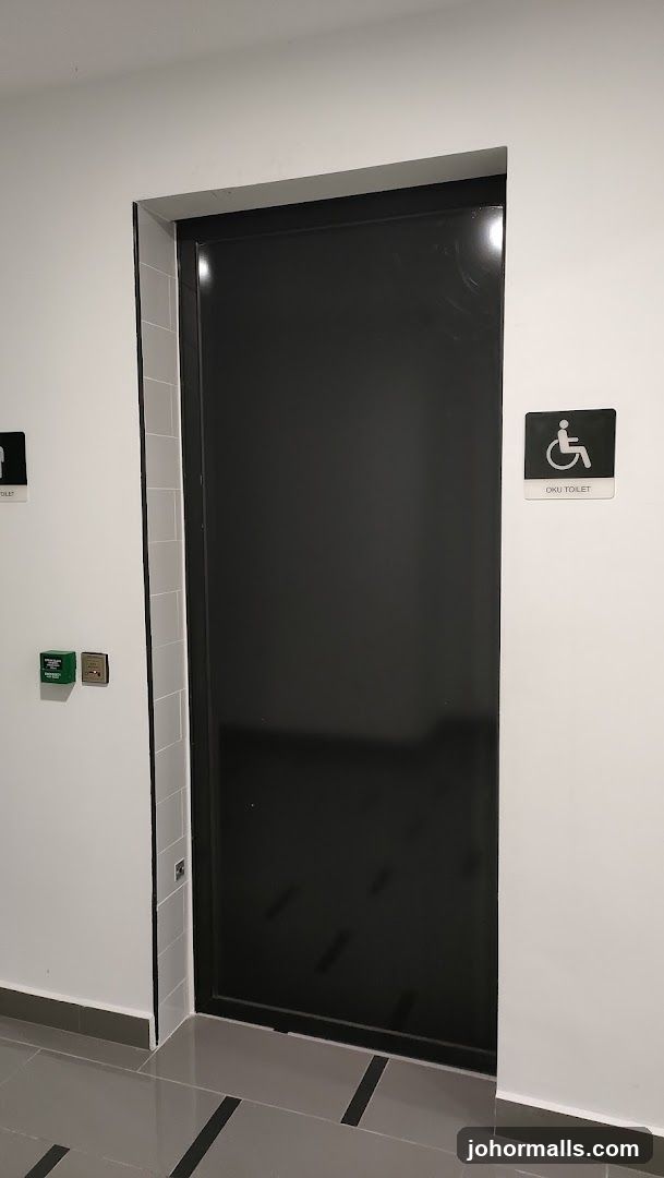 Accessible Toilet Door