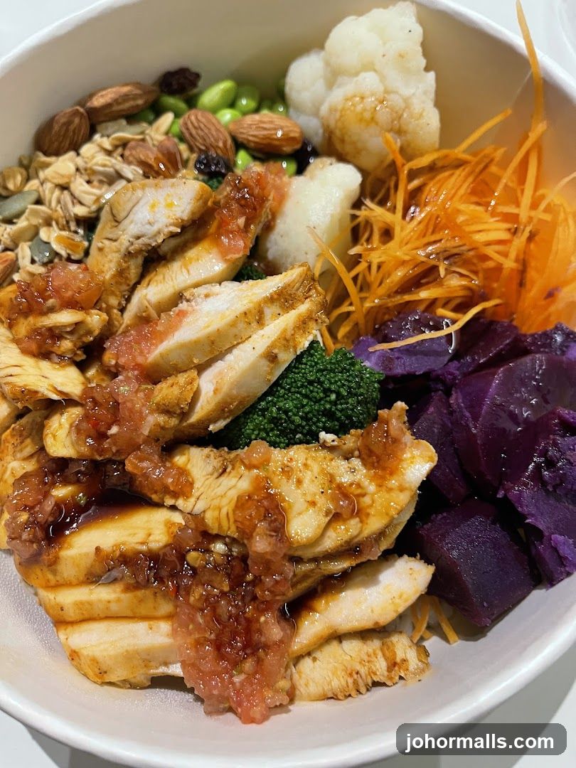 Chicken and Vegetable Bowl
