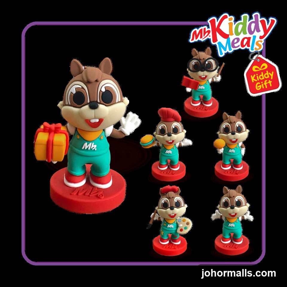 Mr. Kiddy Meals Figurines