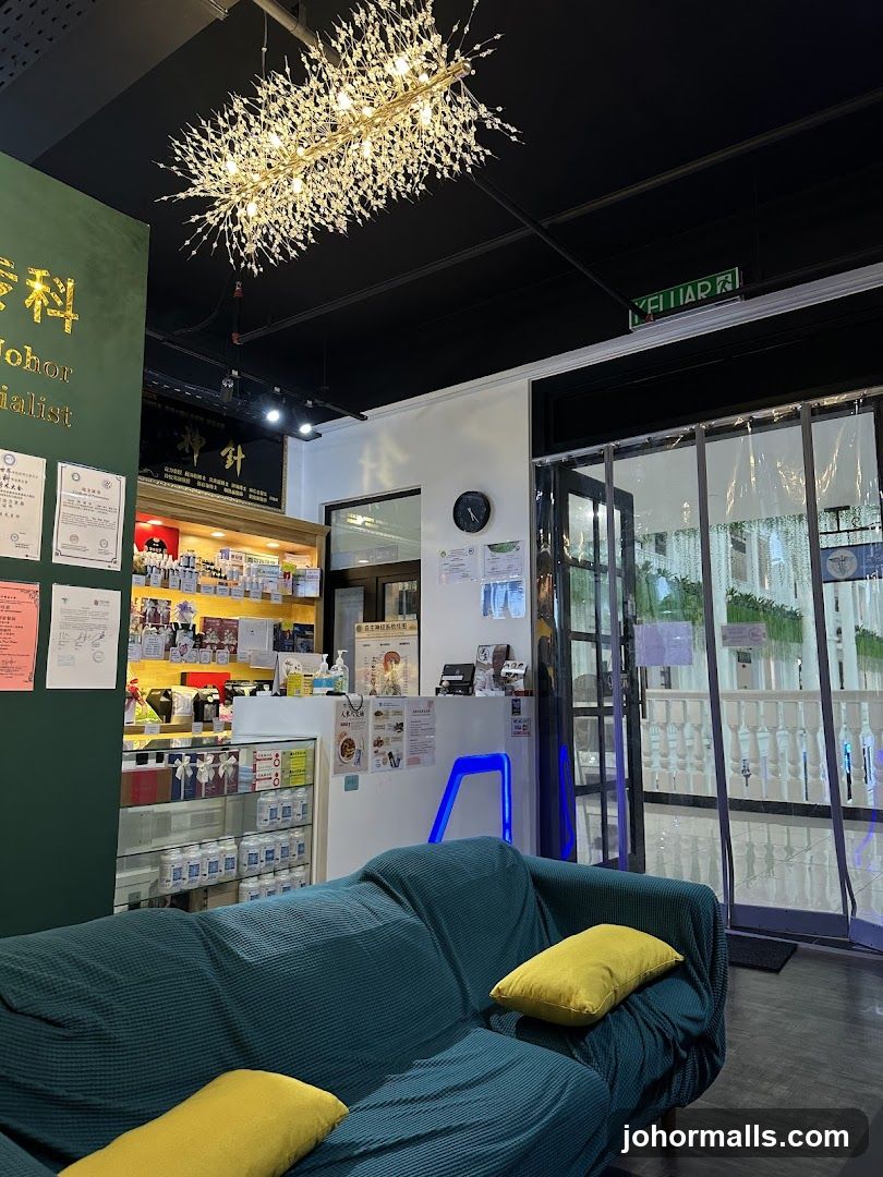 Clinic Interior with Waiting Area