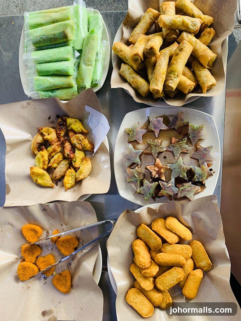 Assortment of Fried Snacks