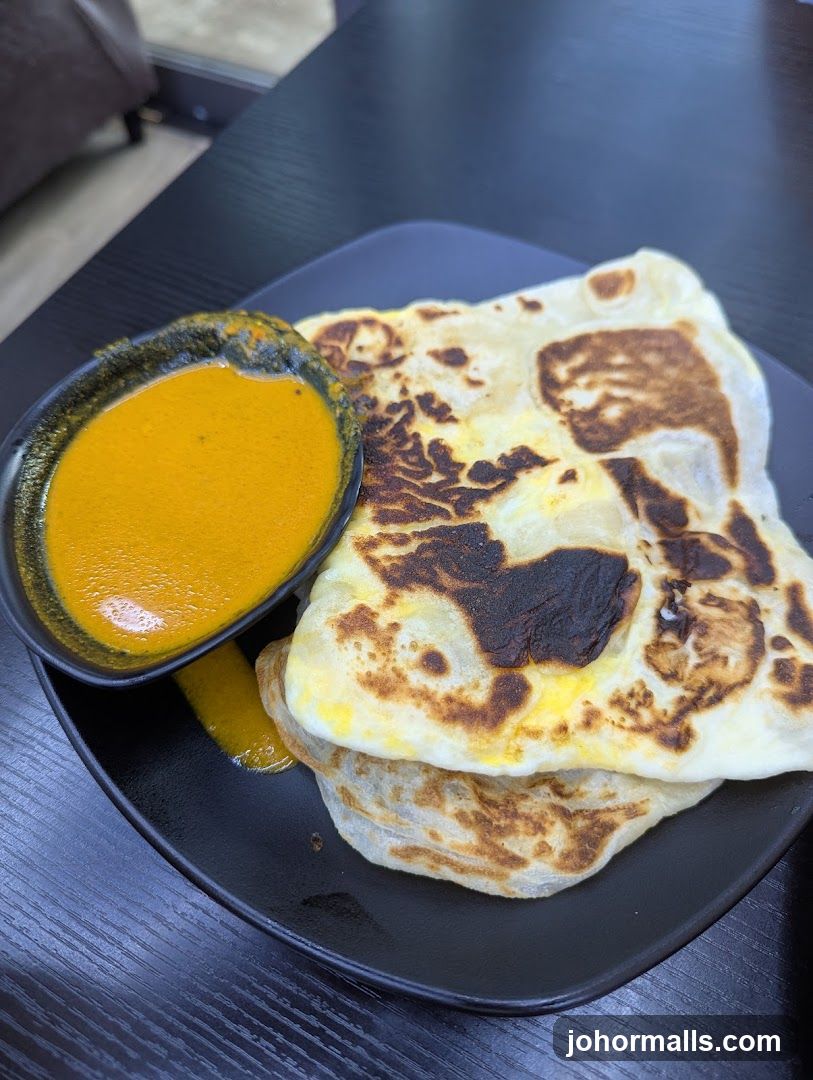 Roti Canai with Curry