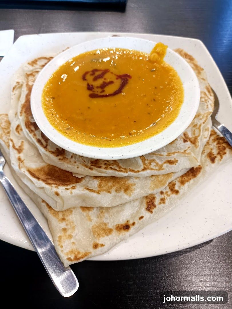 Roti Canai with Curry