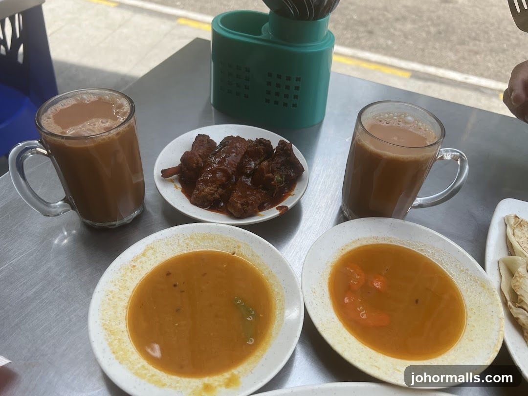 Teh Tarik and Food