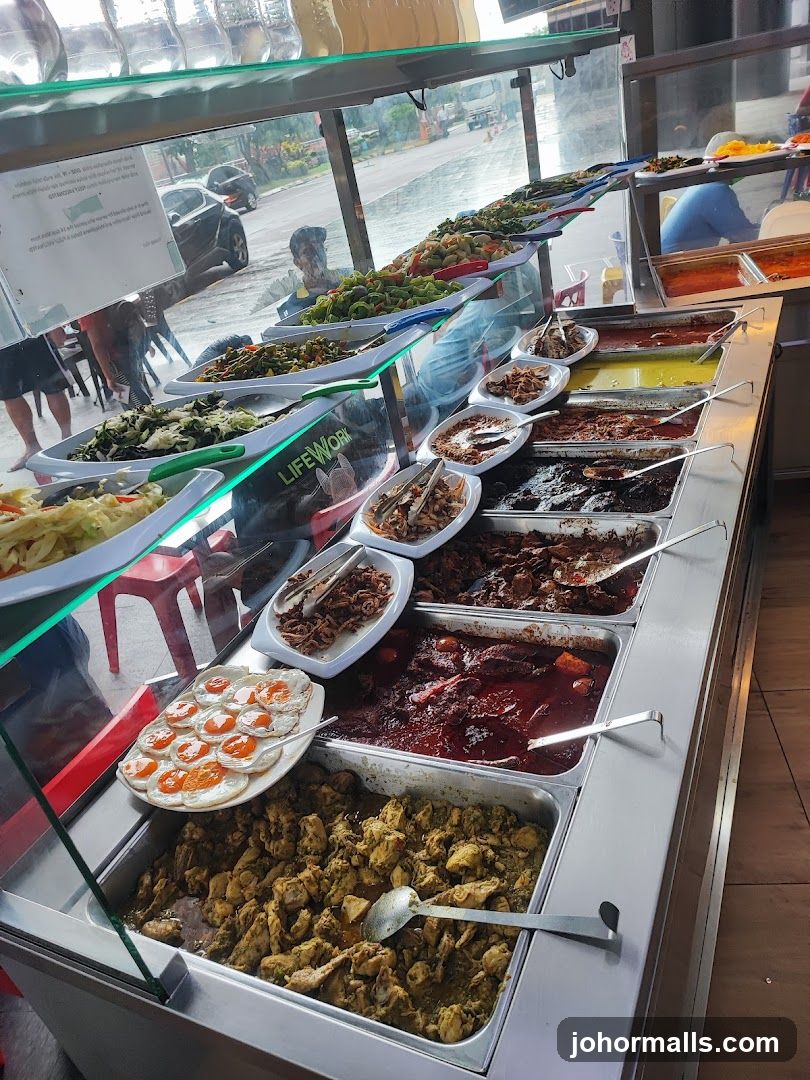 Buffet Food Display