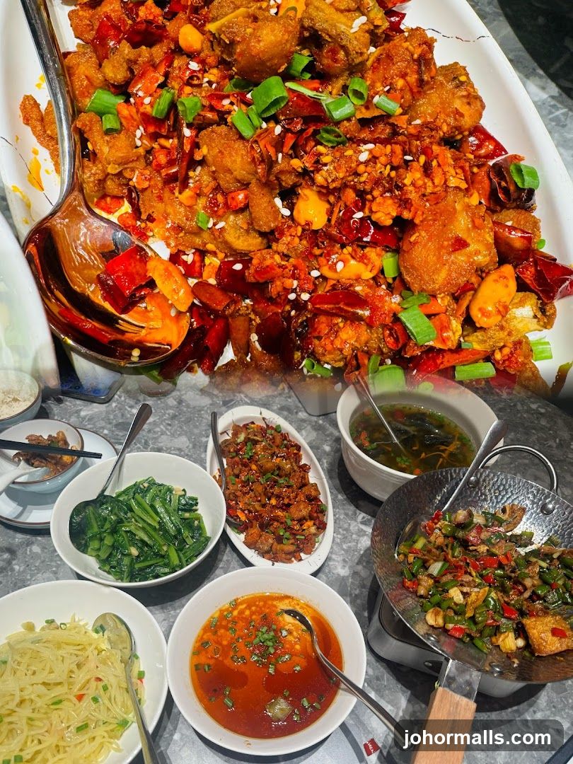 Chinese Food Spread
