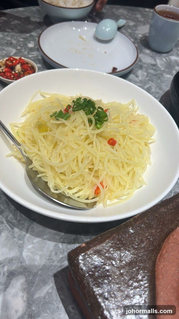 Shredded Potato Dish