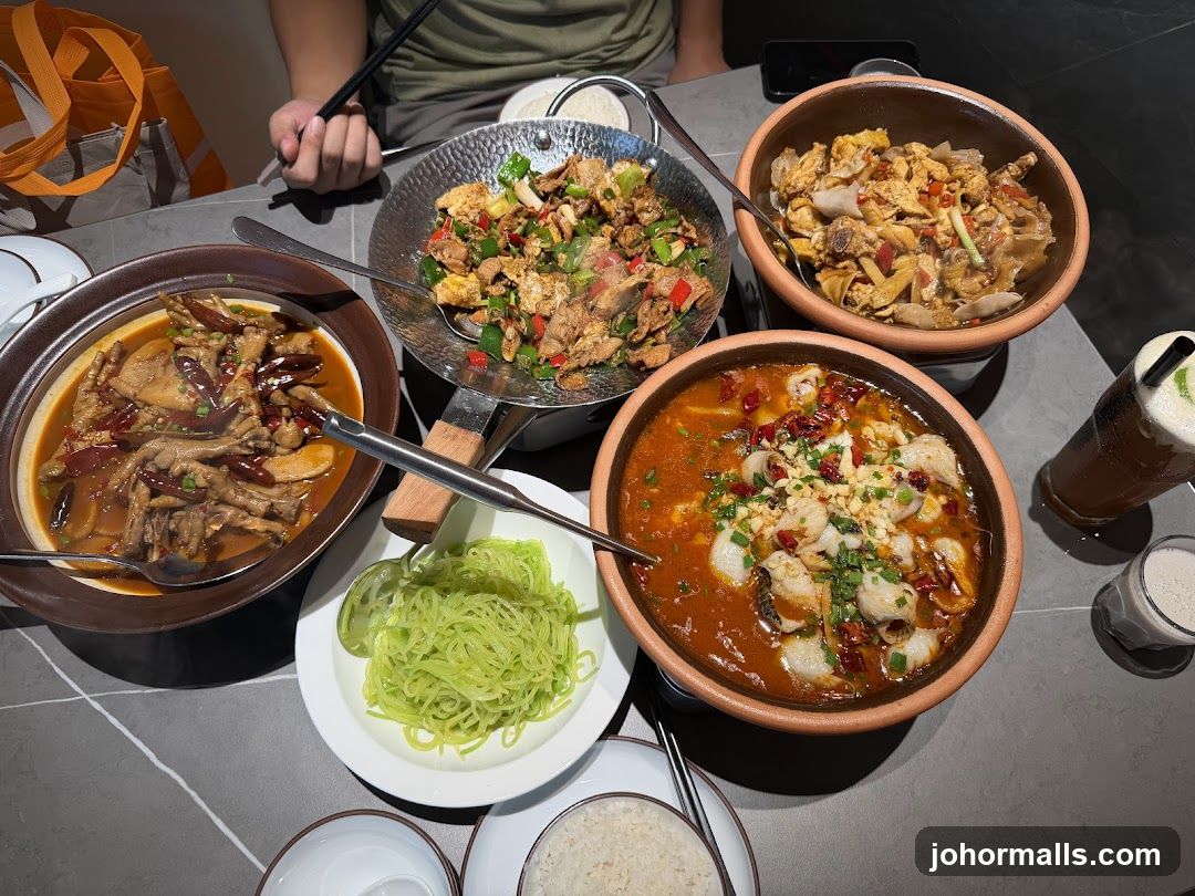 Chinese Food Spread