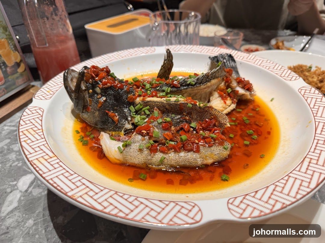 Steamed Fish with Chili