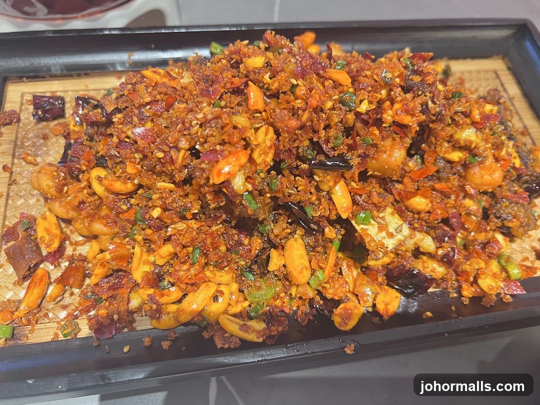 Spicy Fried Dish with Peanuts