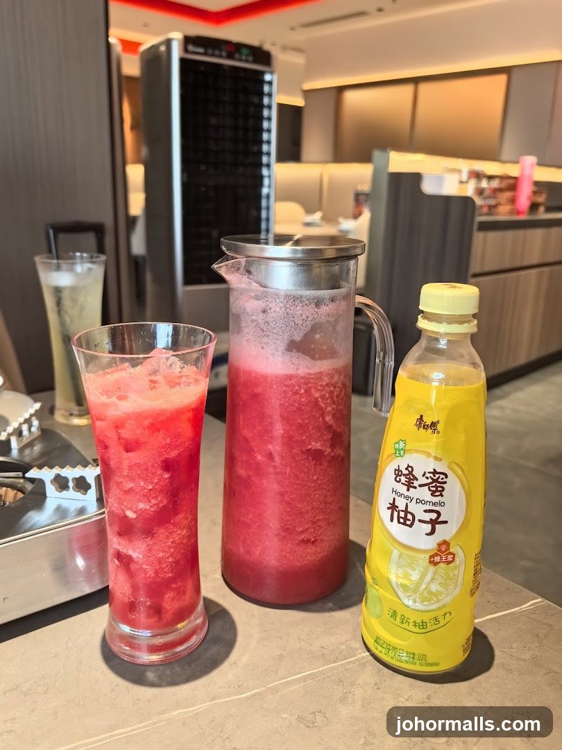 Drinks on Table