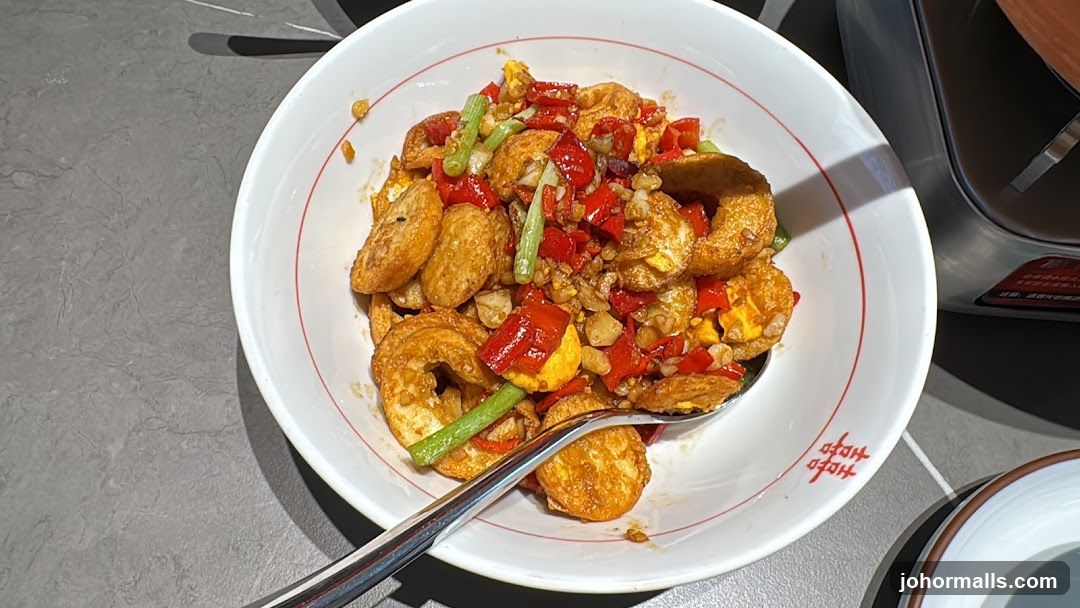 Fried Tofu with Peppers