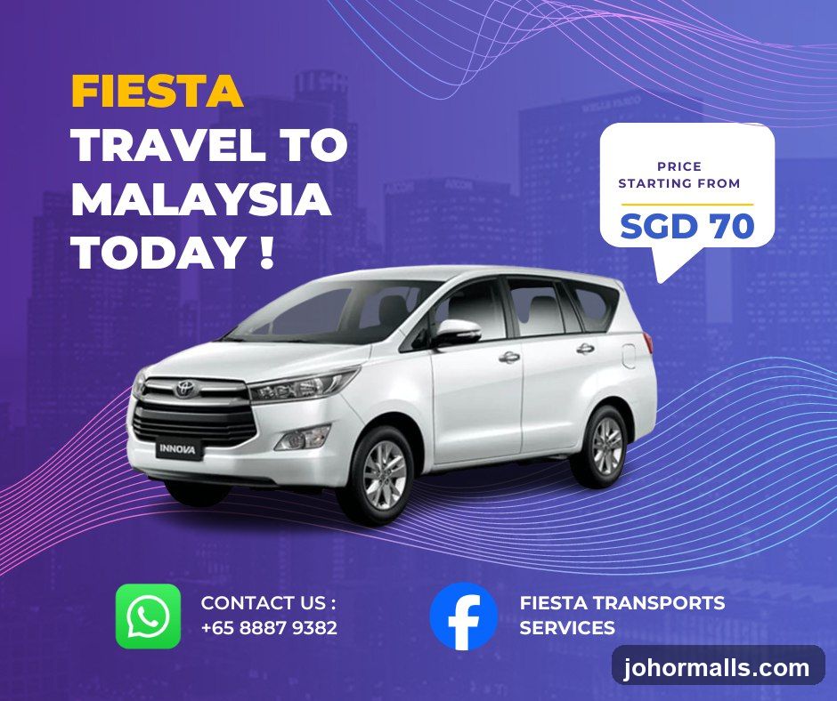 Fiesta Travel & Transport Services Singapore to Malaysia