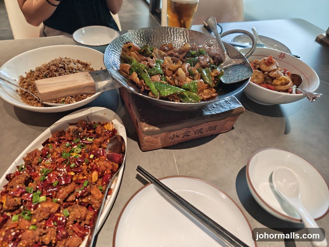 Chinese Food Spread