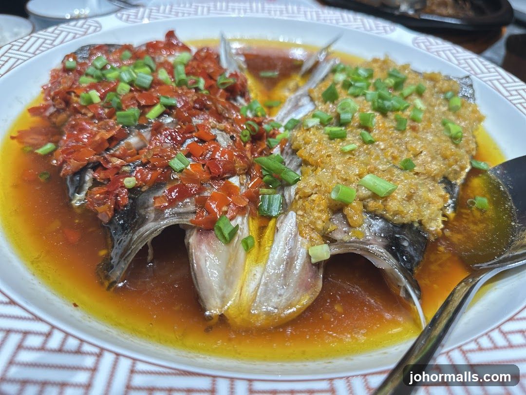 Steamed Fish Head