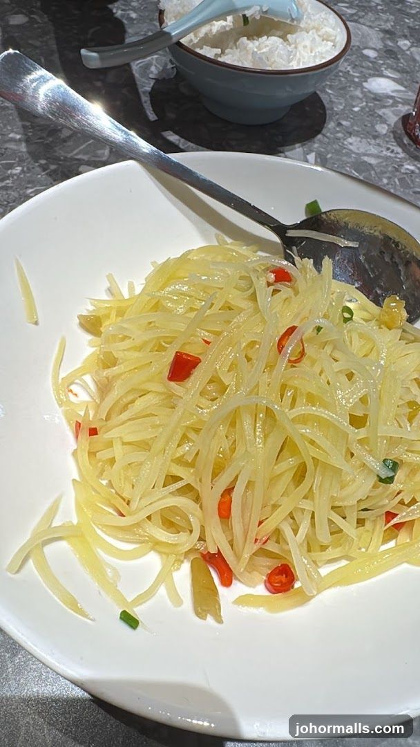 Shredded Potato Dish