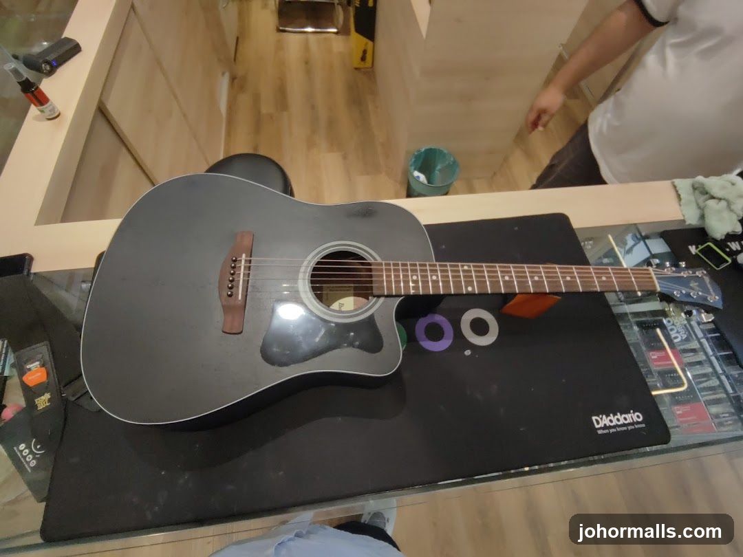 Acoustic Guitar on Display