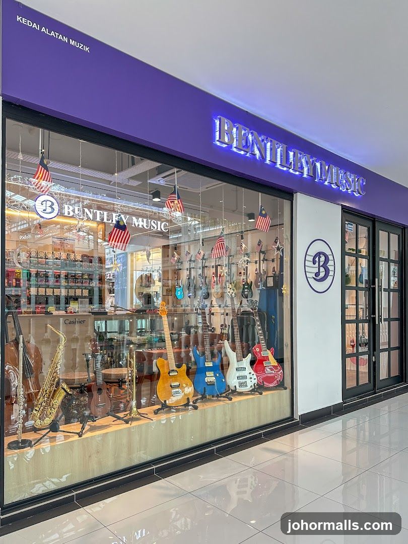 Bentley Music Johor Showroom