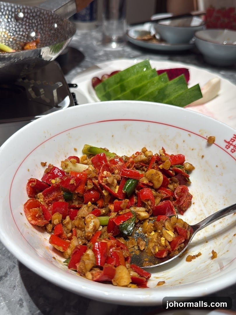 Spicy Chopped Chili Dish