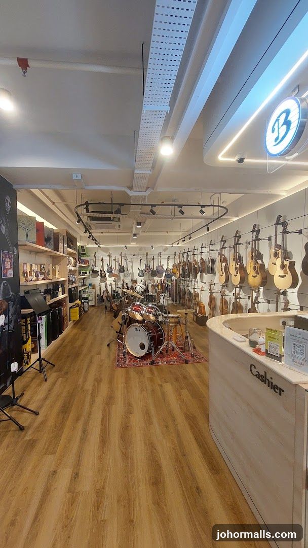 Musical Instrument Store Interior