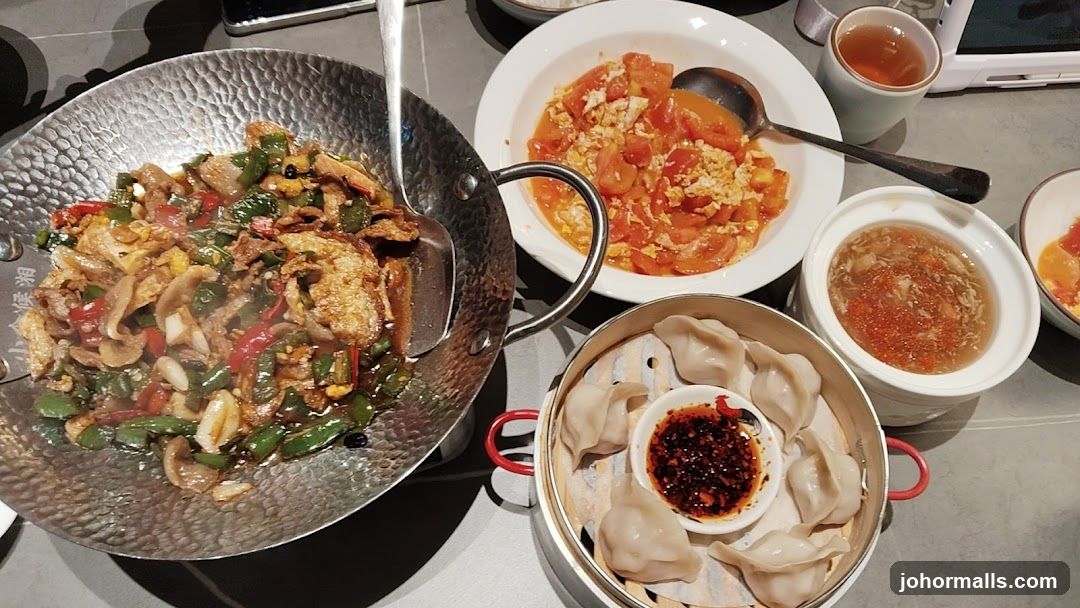 Chinese Food Spread