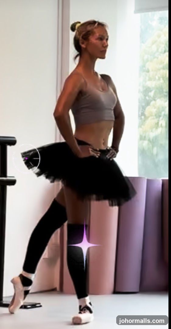 Ballerina in Studio