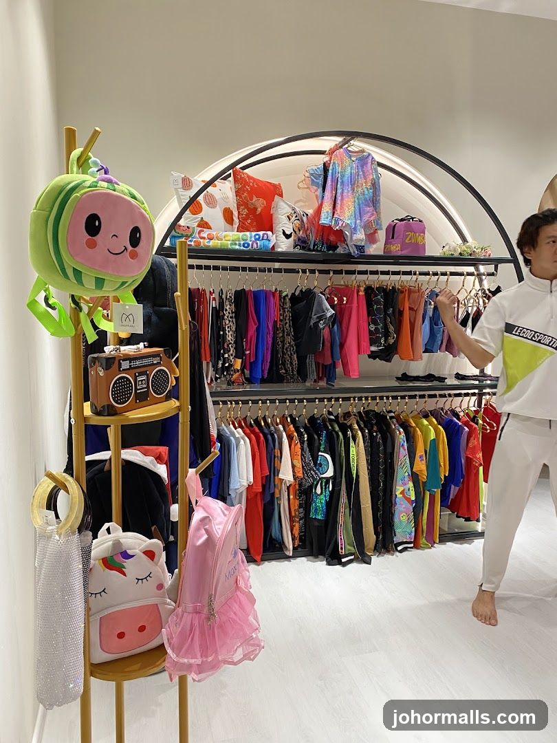 Children's Clothing Store Display