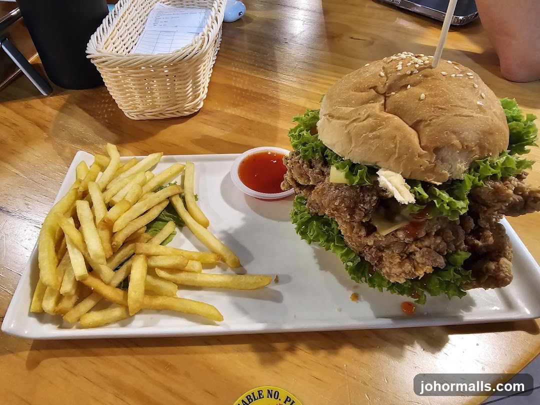 Burger and Fries