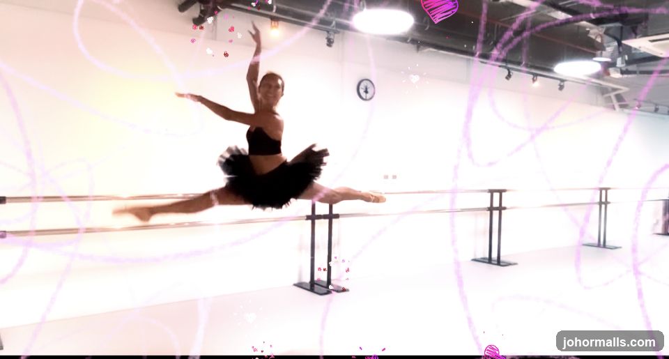 Ballet Dancer in Studio