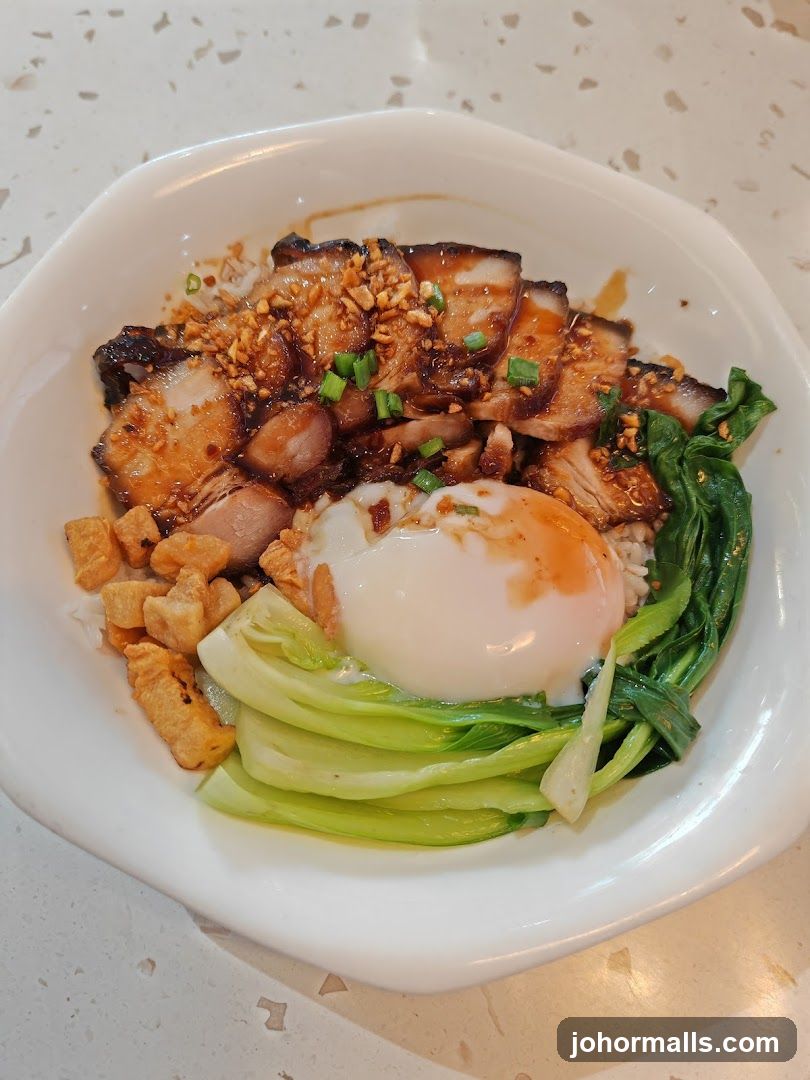 Roast Pork Rice Bowl