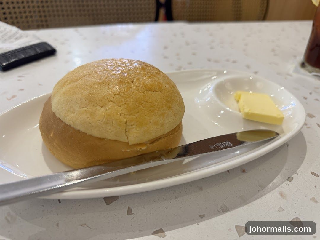 Baked Bun with Butter