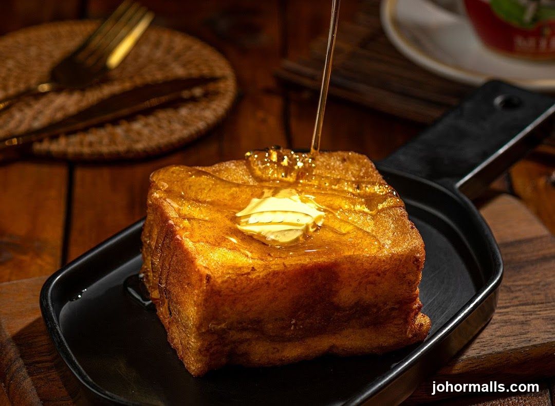 French Toast with Butter and Honey