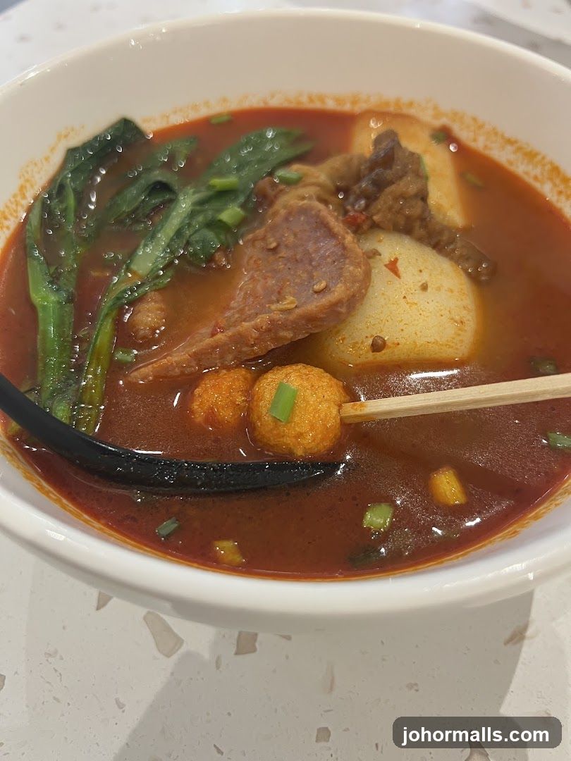 Spicy Noodle Soup