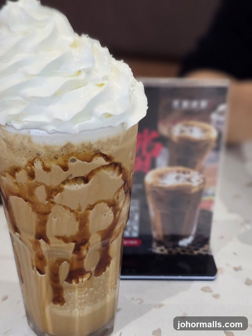 Iced Coffee with Whipped Cream