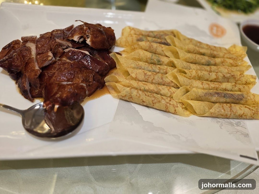 Peking Duck with Pancakes
