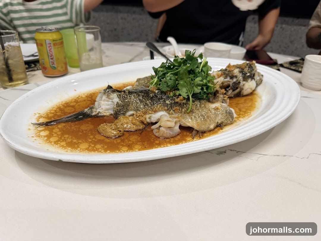 Steamed Fish Dish